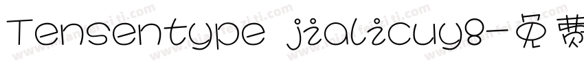 Tensentype jialicuy8字体转换